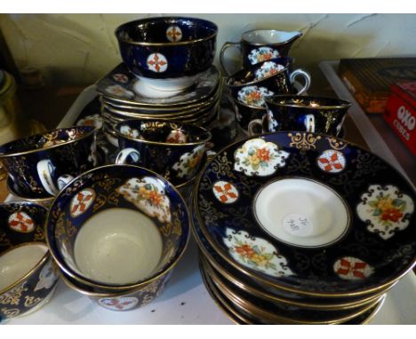 Royal Standard part tea service in floral and gilt design 