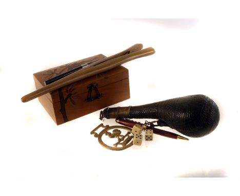 A collection of miscellaneous items, including a draughts board, chess pieces, maps, ceramics and other items (parcel)