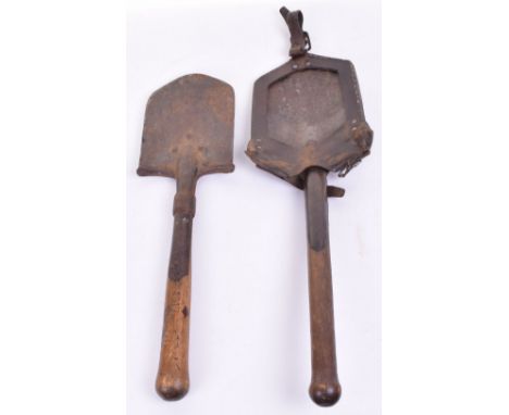 Imperial German / Austrian Entrenching Tool, being the standard model entrenching tool as issued to both German and Austrian 
