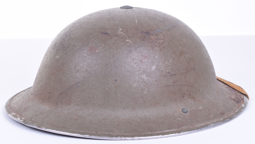 WW2 British Royal Artillery Steel Helmet, standard WW2 pattern steel ...