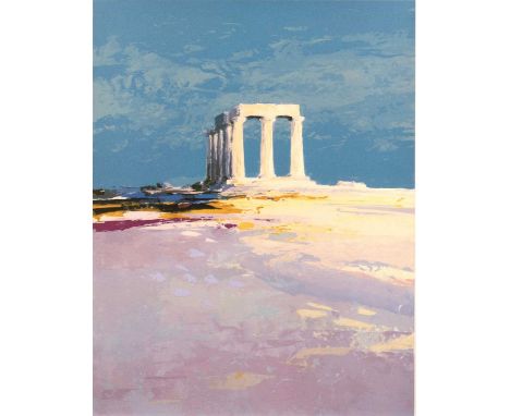 Donald Hamilton Fraser (1929-2009)
Greek Ruins
11/175, signed and numbered in pencil (in the margin)
screenprint
75 x 59cm, u