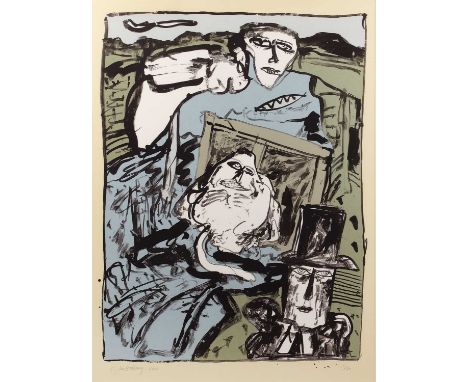 John Bellany (1942-2013)
The Skate at the Gate, 2000
6/40, signed, dated, and numbered in pencil (in the margin)
lithograph
8