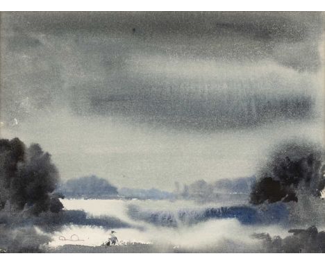 Florence Quinlan (20th century)
Early Morning, Cherwell, signed, watercolour, 19 x 25cm, two further by the same hand, an etc