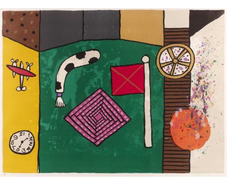 Alan Davie (1920-2014)
Magic Picture I, 1977
71/500, signed, dated, and numbered in pencil (in the margin)
lithograph
57 x 77