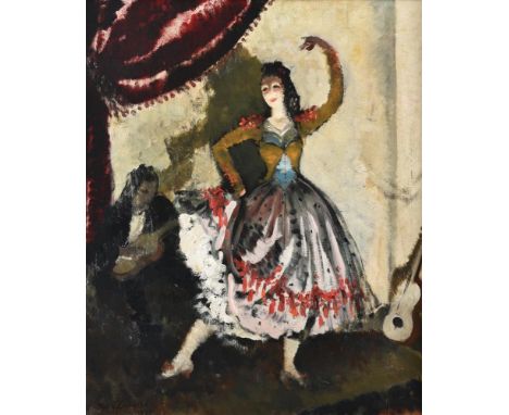 λ Doris Zinkeisen (British 1898-1991)Spanish DancerOil on canvasSigned and dated 1938 (lower left)60 x 49.5cm (23½ x 19¼ in.)