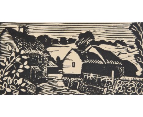 λ Elwin Hawthorne (British 1905-1954)Pastoral viewsA group of six linocutsVarious sizes, each approx. 9 x 13cm (3½ x 5 in.) (