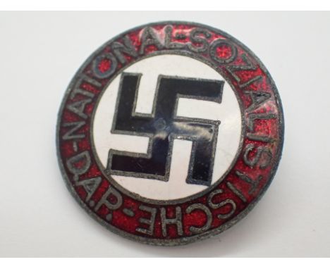 German WWII NSDAP enamel party pin badge