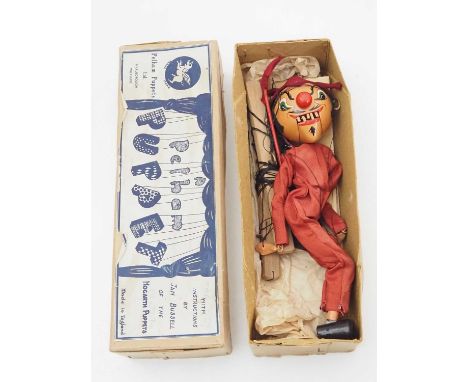 An original PELHAM PUPPET SM Devil in early blue label box - G/VG in G box