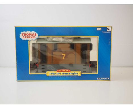 A BACHMANN G scale 'Toby the Tram Engine' from the Thomas and Friends range - VG in G box