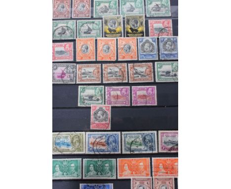 Stamps Commenwealth in twelve large stockbooks Queen Victoria - Queen Elizabeth II, mostly good/fine used or mint, a very goo