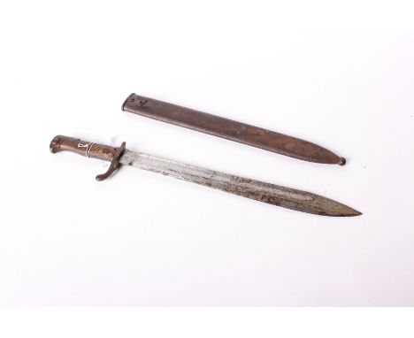 A early 20th century British bayonet with original scabbard. 