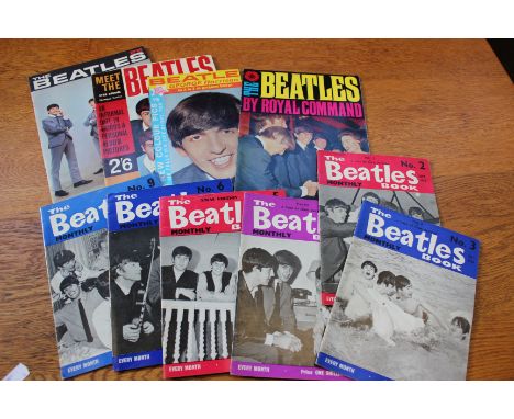 60s pop memorabilia magazines to include copies of Elvis Monthly, Beatles and Rolling Stones and one copy of Jazz Beat 1964 