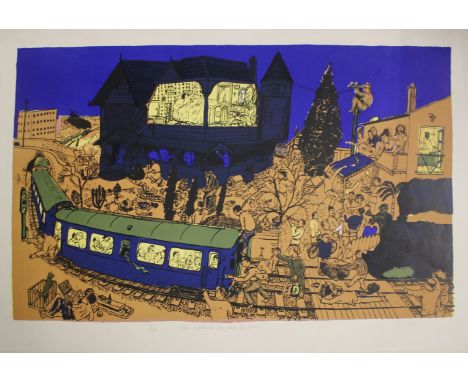 Christopher John Orr (British, b. 1943)'Her Husband has gone to Town'Limited edition coloured lithograph numbered 19/25Signed