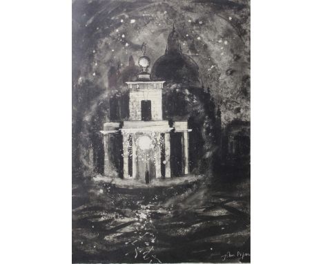 After John Piper (English, 1903-1992)Architectural Study Print53 x 36cm *This Lot may be subject to Artist Resale Rights
