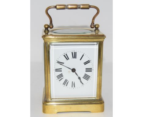 Brass carriage clock working order