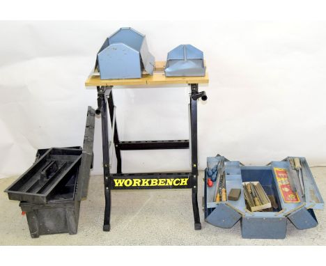 WORKMATE bench and misc toolboxes