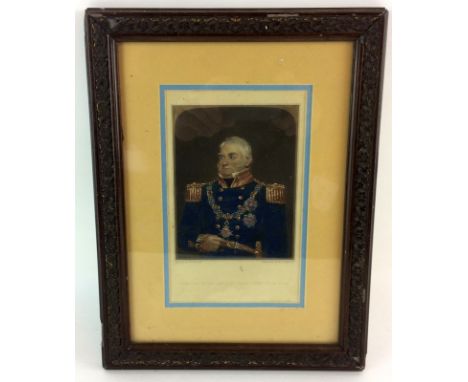 Admiral Lord Amelius Beauclerk GCB GCH Print. 50mm x 11mm