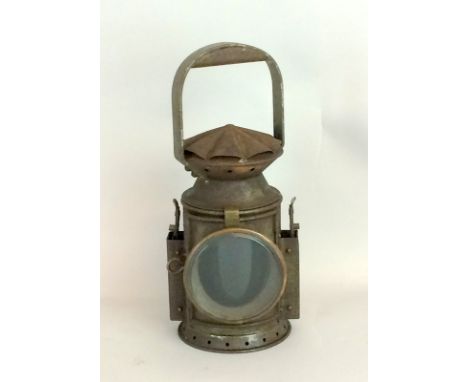 East Gate & Son 1941 Railway signal lamp with 3 colour lens