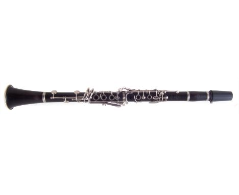 Dave Jones of Kenny Ball and his Jazzmen's Selmer Series 9 clarinet, serial number S6704, with Vandoren B45 mouthpiece. Prove