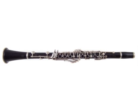 David Jones clarinet player for the Kenny Ball Jazzmen's Selmer centred tone clarinet, serial number R3350, engraved with Dav