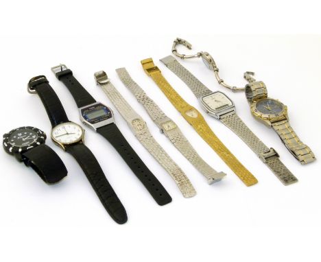 A selection of watches, to include Caiso, Accurist, Timex etc. Condition reports are not available for our Interiors Sale