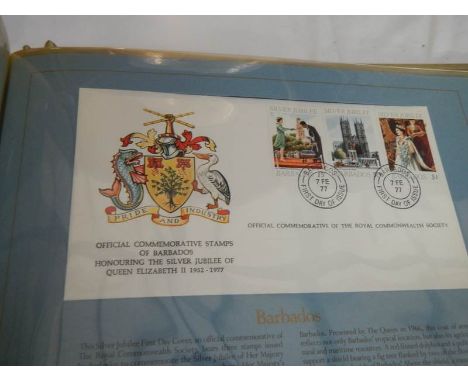 A collection of Royal Commonwealth first day covers. (12 in total)