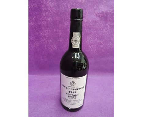 A bottle of Gould Campbell 1983 vintage Port