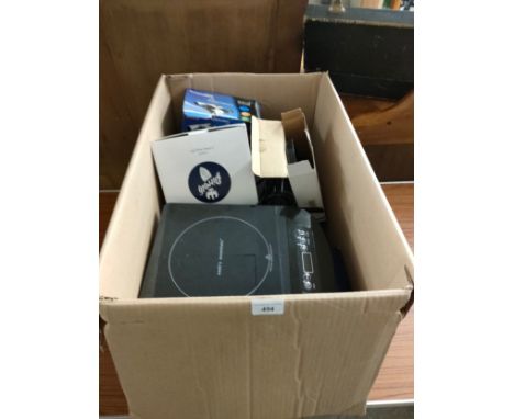 Box of miscellaneous includes salter scales . 