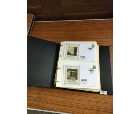 Large album of titanic first day covers . 