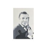 Sean Connery as James Bond - Hand Painted Original Canvas