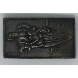 c.1970 Salvador Dali-Designed Pirelli Brass Belt Buckle