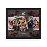 Marc Marquez-Signed and Framed Photographic Display