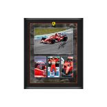 Michael Schumacher-Signed and Framed Photographic Display