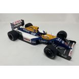 1:12th Scale Williams FW14 Model With a Plaque - Signed By Nigel Mansell CBE
