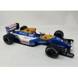 Hand-Built 1:12th Scale Championship-Winning Williams-Honda FW14B Model Signed By Nigel Mansell CBE