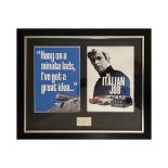 The Italian Job Autograph Presentation