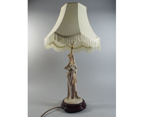 A Figural Table Lamp 