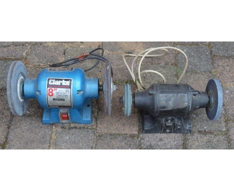 Clarke 8" bench grinder &amp; another&nbsp;
