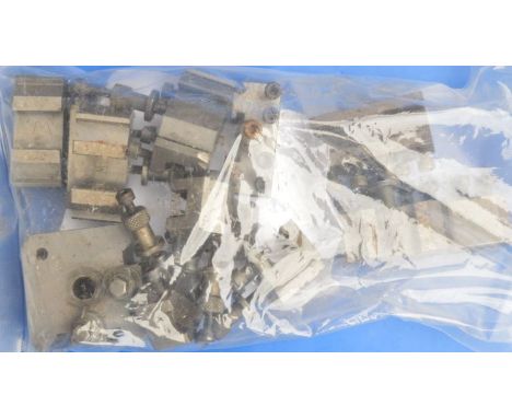 Myford quick change tool post with 9 tool holders
