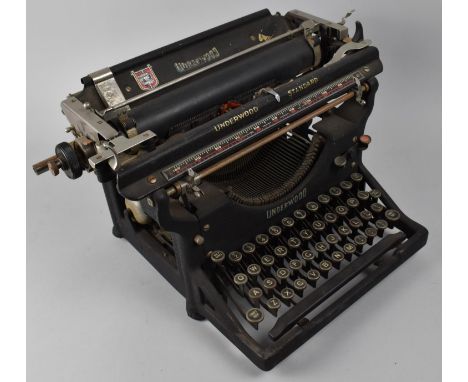 A Vintage Underwood Standard Manual Typewriter 