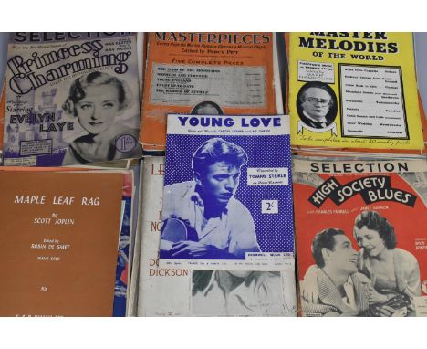 A Collection of Vintage Sheet Music 
