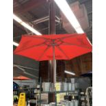 Lot de (2) parasols BUDWEISER -Manque poteau