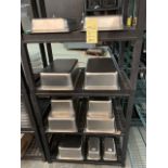 Lot de Drop ins acier inox sur rack