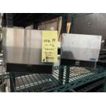 Lot de (2) distributrices papier main , acier inox FROST