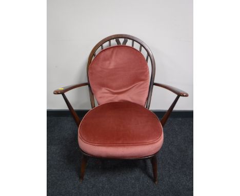 An Ercol armchair 