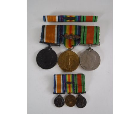 A First and Second World War trio comprising Victory Medal British War Medal and Defence Medal named to Capt. G. V. Scott, wi