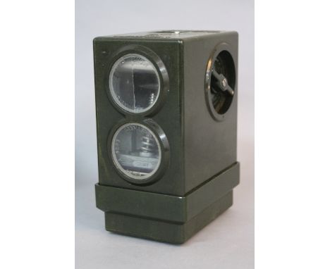 A BOXED SKYMASTER GHOST PIGEON RACING CLOCK, serial No.A8283