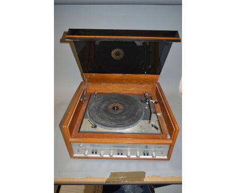 A DYNATRON TRANSPOWER 90 RECORD PLAYER, fitted with a Goldring Lenco GL75 turntable (no Stylus)