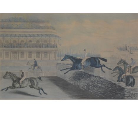 After George Henry Laporte, Liverpool Grand National Steeple Chase, a series of four prints, engraved by R.G &amp; A.W. Reeve