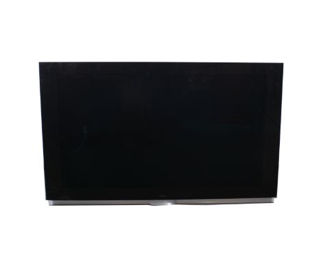 Bang &amp; Olufsen BeoVision 7 55" TV; DVD2 player; Pioneer DVD player; two Bang &amp; Olufsen cabinets.